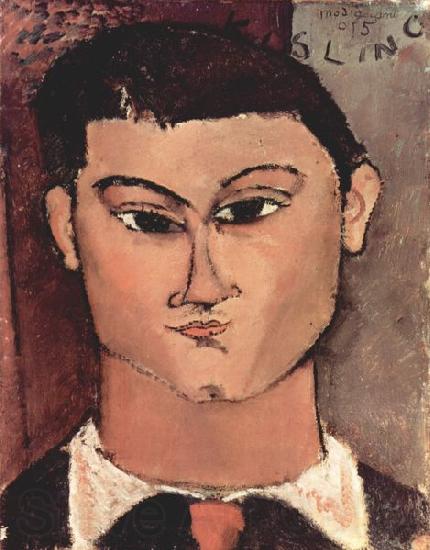 Amedeo Modigliani Portrat de Moise Kiesling France oil painting art
